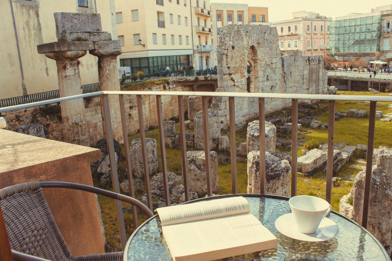 Apartament Apollonion Hh Above Apollo'S Temple Ortygia Syrakuzy Zewnętrze zdjęcie