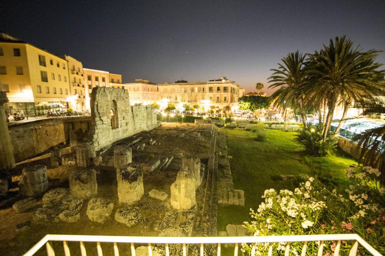 Apartament Apollonion Hh Above Apollo'S Temple Ortygia Syrakuzy Zewnętrze zdjęcie