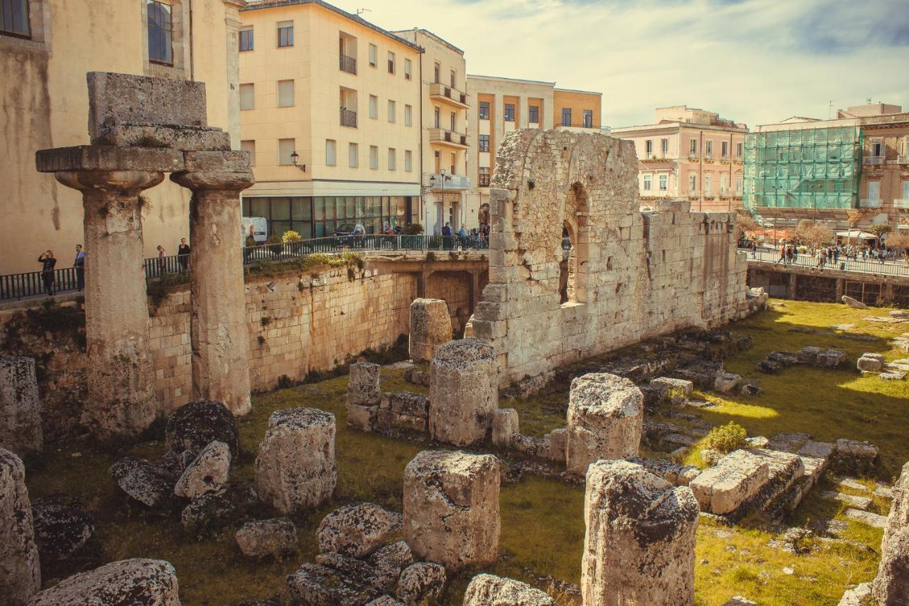 Apartament Apollonion Hh Above Apollo'S Temple Ortygia Syrakuzy Zewnętrze zdjęcie