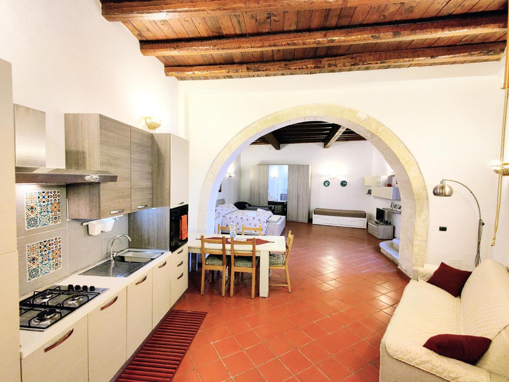 Apartament Apollonion Hh Above Apollo'S Temple Ortygia Syrakuzy Pokój zdjęcie
