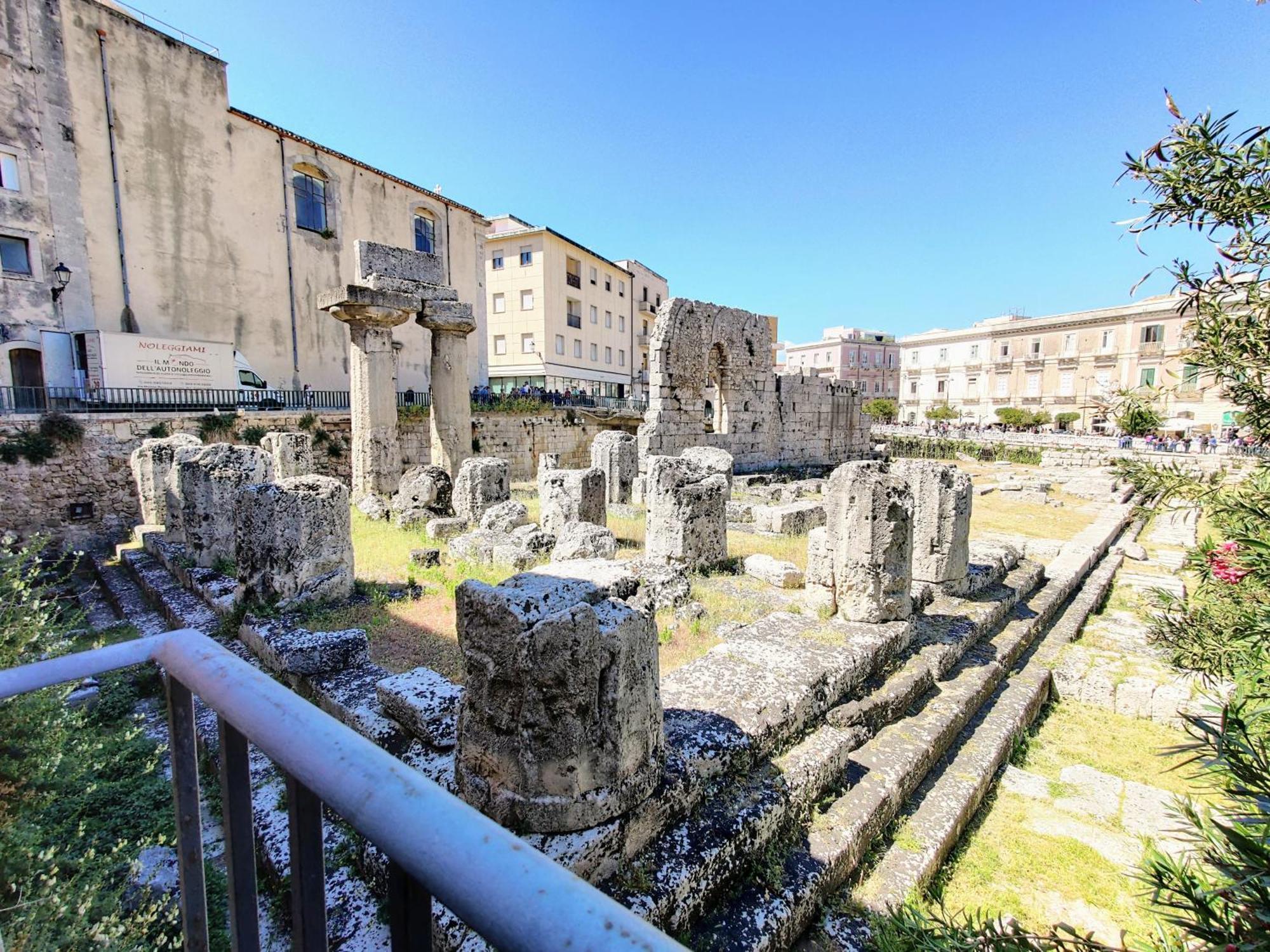 Apartament Apollonion Hh Above Apollo'S Temple Ortygia Syrakuzy Pokój zdjęcie