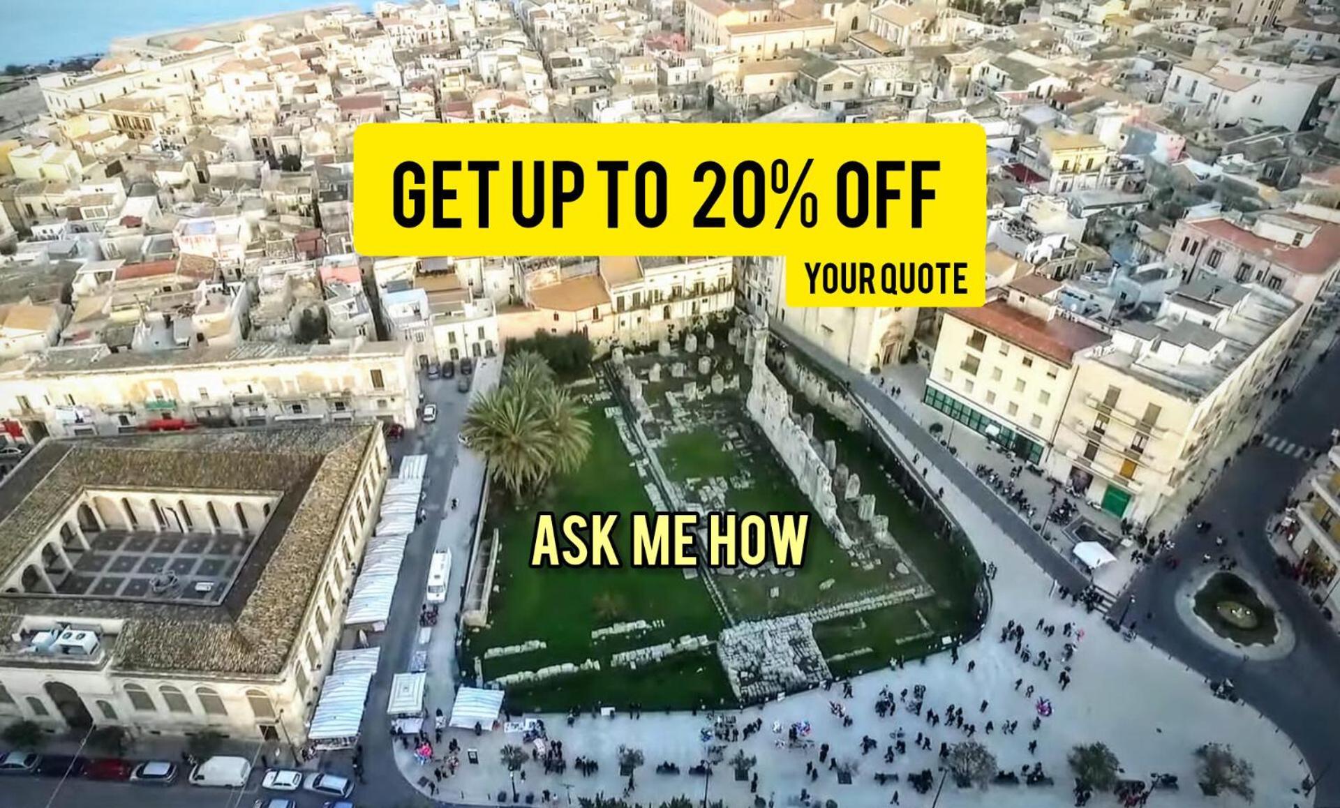 Apartament Apollonion Hh Above Apollo'S Temple Ortygia Syrakuzy Zewnętrze zdjęcie